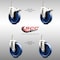 Service Caster 5 Inch 316SS Solid Polyurethane 3/8 Inch Threaded Stem Caster Lock Brake, 2PK SS316TSTTL20S514-SPUS-381615-2-S2 - alternate 4